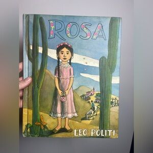 Vintage Rosa Book Leo Politi Children’s Book Ex Library